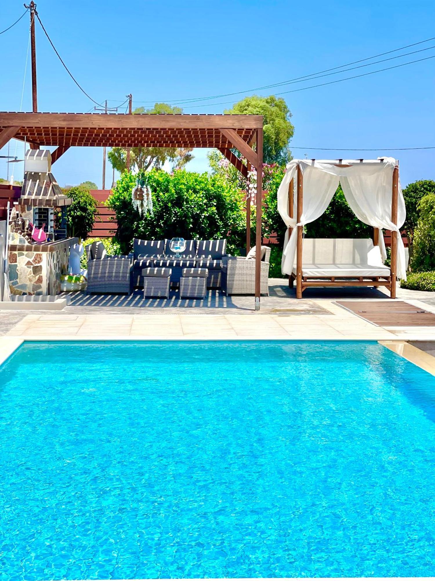 Kallipateira Villa Lakhania Bagian luar foto