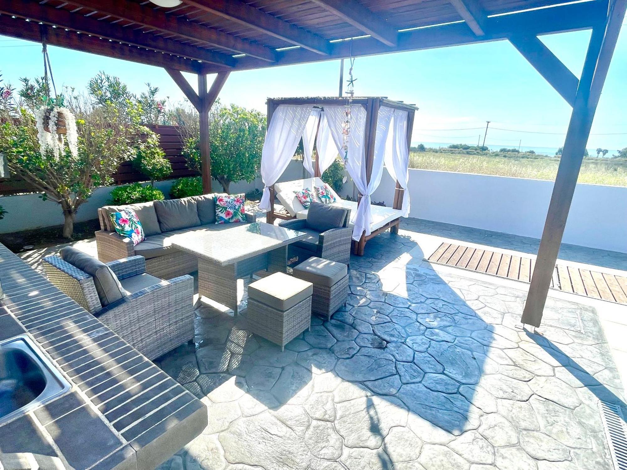 Kallipateira Villa Lakhania Bagian luar foto
